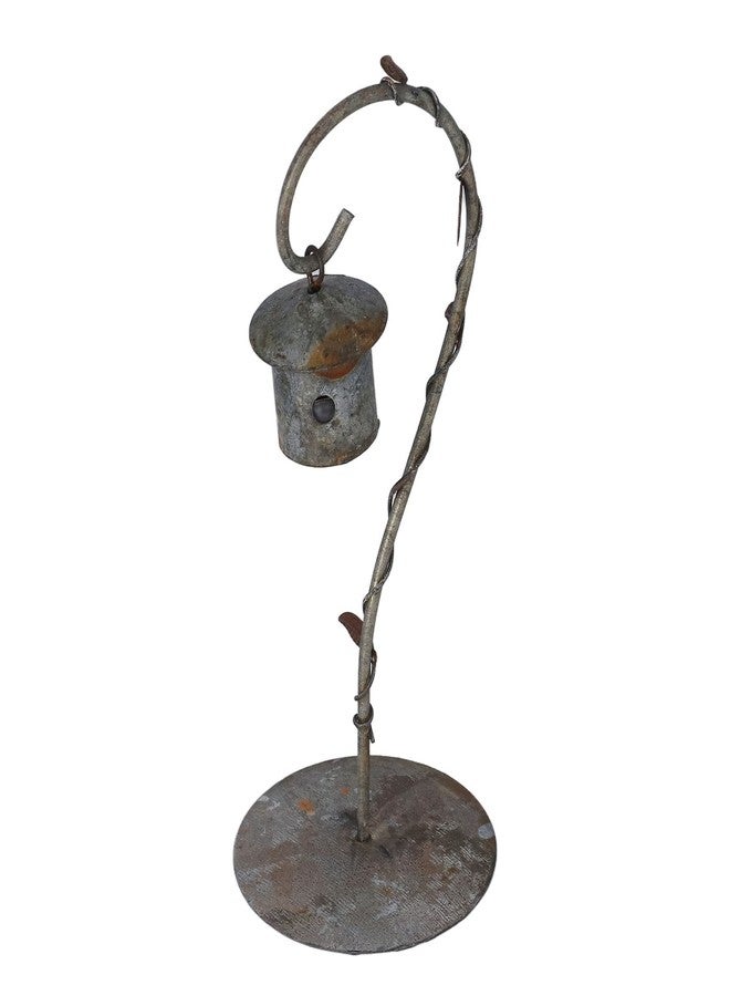 HEITIGN Dollhouse Miniature 1/12 Scale Dollhouse Furniture 1:12 1:6 Scale Miniature Bird Shed Model Aluminum Antique Finishing Simulation Doll House Decoration Doll House Decorations - Image 2