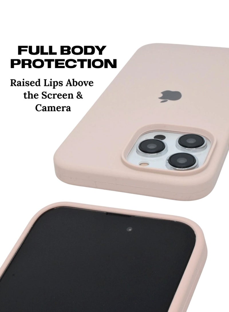 iPhone 13 Pro Case Liquid Silicone Anti Scratch Anti Fingerprint Soft Silky Touch Shockproof Protective Cover for Apple iPhone 13 Pro - Image 2
