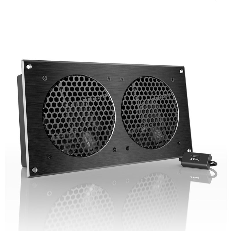 AC Infinity نظام مروحة التبريد الهادئ AC Infinity AIRPLATE S7 بحجم 12" مع تحكم في السرعة، لأجهزة المسرح المنزلي - Image 1