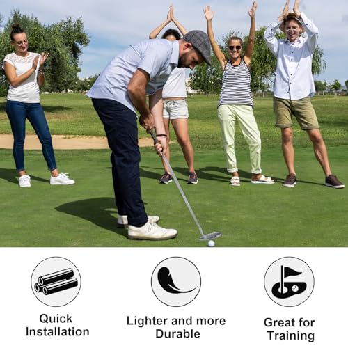 Golfupp Golf Putter - Golf Putters Right Handed for Beginner Youth, Mini Golf Clubs Set - 33" Right-Hand putters with 2 Standard Double Layer Construction Golf Balls - Image 4