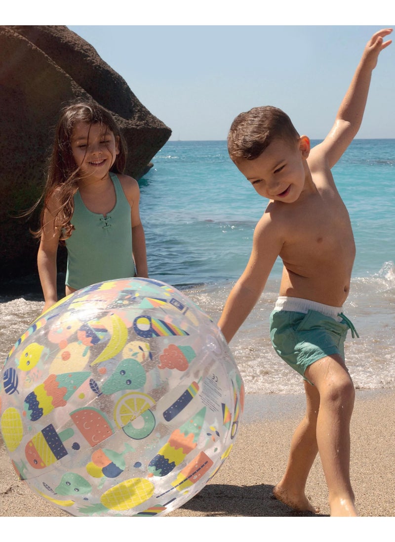 EUREKA KIDS Eurekakids Inflatable Ball Sports Outdoor Beach Toy | Perfect for Beach, Pool and Travel | For 18M+  - Image 5