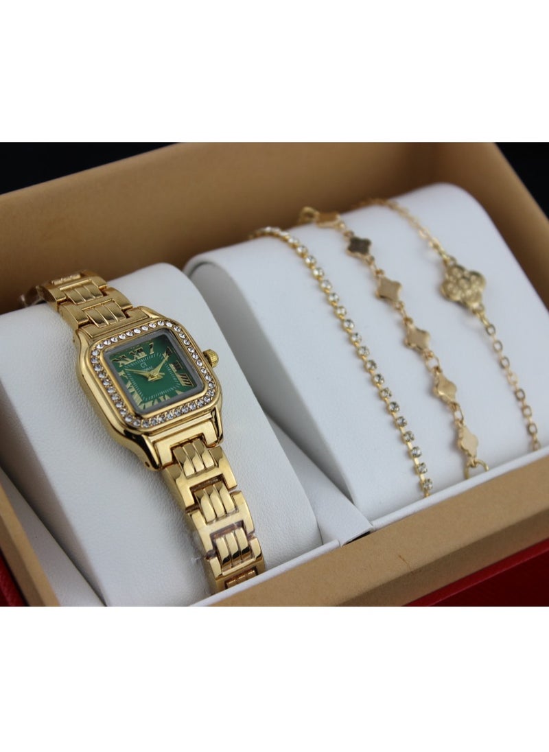 Reclaim with Argireline Women's evening watch set 