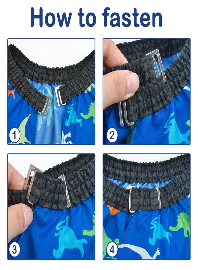 PASHOP Kids Haircut Cape, Dinosaur Waterproof Hair Cutting Cape Boys Barber Haircut Apron for Kids - Image 4
