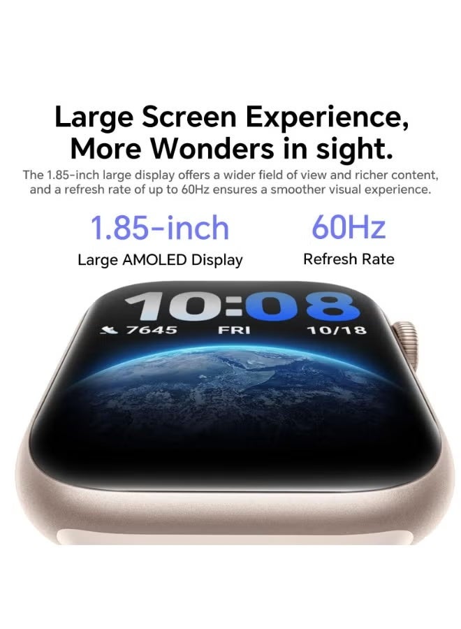 Honor Choice HONOR Watch 5 Smartwatch, 1.85 Inch AMOLED Display Smart Watch Men Women, 15 Days Battery Life, GPS - Image 3