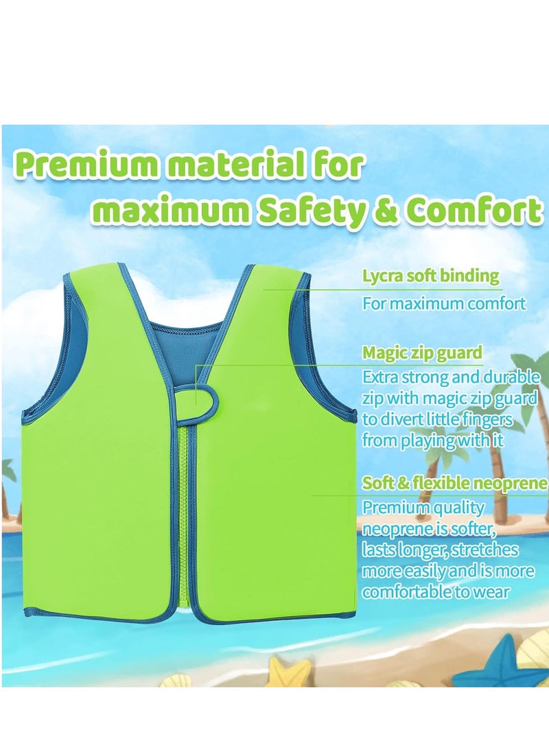 SYOSI Kids Swim Vest Float Toddler Learn to Swim Floatation Jackets Training for Boys Girls Swimwear Flotaties Swimming Pool  - Image 3
