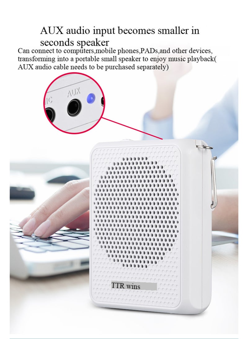 TAKSTAR Sound Amplifier Portable Rechargeable Mini Voice Amplifier with Wired Headmount Microphone & Waistband for for Teaching Singing Training Presentation - Image 5