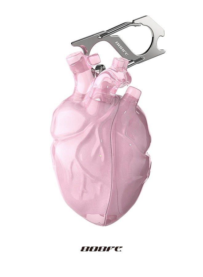 808FC Original Heart Airpodspro2 Apple Earphone Case Liquid Silicone Airpods3 Protective Case New-Color:Airpods4 Pink - Image 1