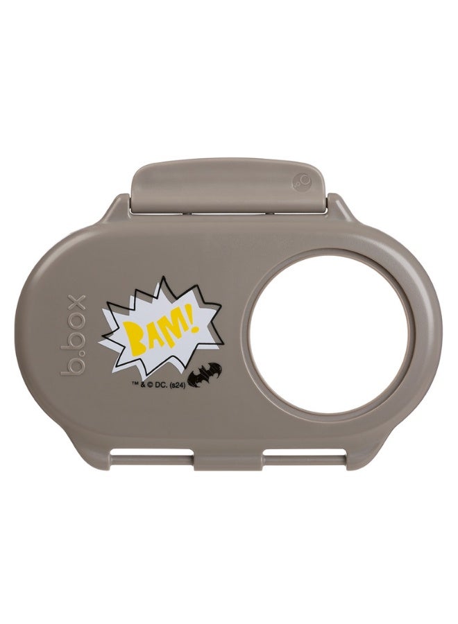 b.box صندوق وجبات باتمان، صندوق غداء ميني بينتو مع 2 قسم مقاوم للتسرب، مثالي للأطفال الصغار، غداء الأطفال والوجبات الخفيفة، يتسع لثمرة فاكهة كاملة، خالي من BPA - Image 5