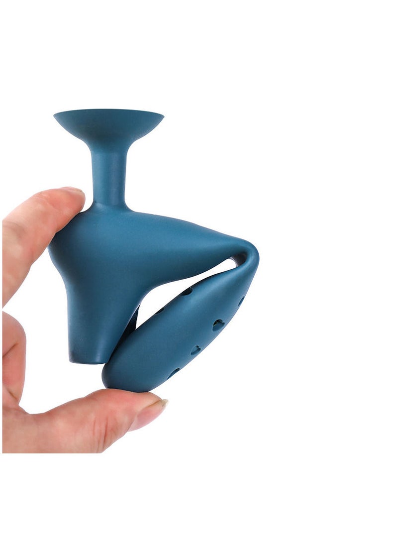 Set of 2 Door Handle Cover Anti Wall Collision Blue - Image 4