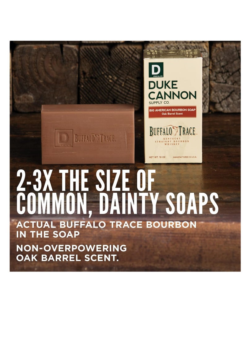 Duke Cannon Supply Co. Big Brick of Soap - Superior Grade, Extra Large Men's Bar Soap with Masculine Scents, All Skin Types, 10 oz