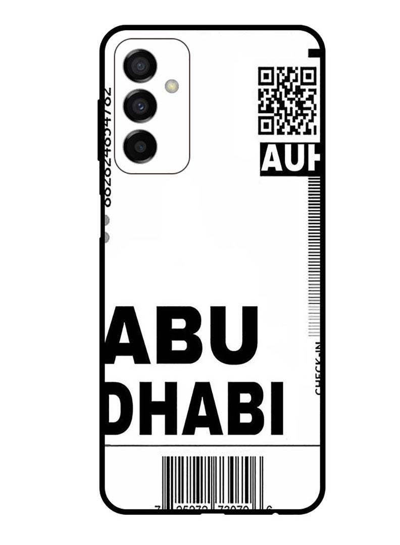 Theodor Protective Case Cover For Samsung Galaxy F13 4G/M13 4G  AUH boarding pass - Image 1