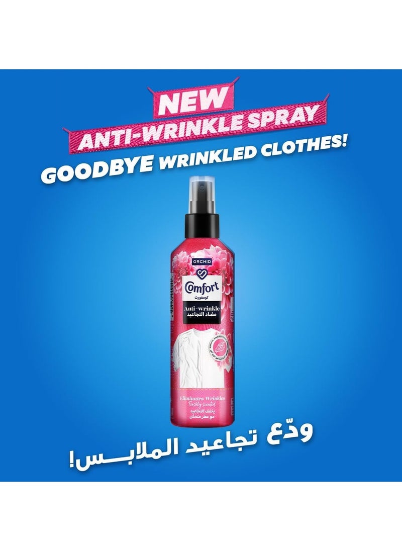 Anti Wrinkle Spray For Clothes Orchid Freshly Scented 200  ML