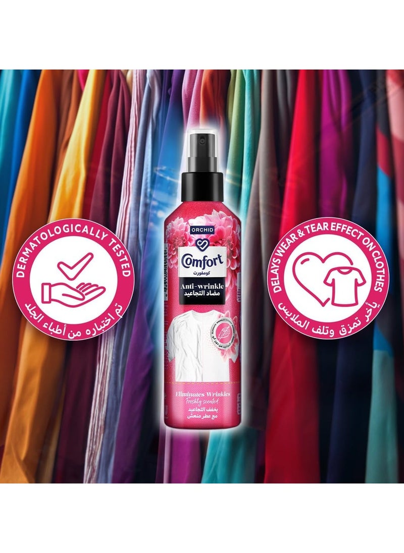 Anti Wrinkle Spray For Clothes Orchid Freshly Scented 200  ML