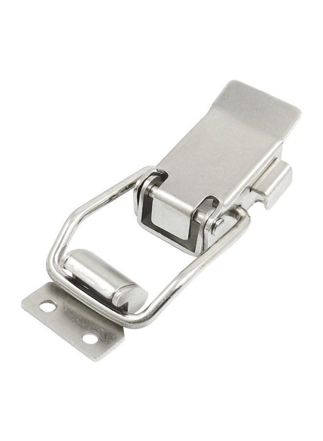 uxcell Sourcingmap a12112700ux0390 Stainless Steel Drawer Toolbox Toggle Latch Catch 3.1 inch, Silver Tone, 80mm,1 pcs - Image 1