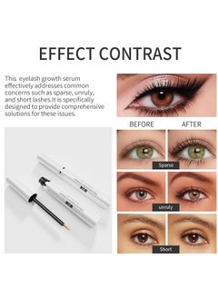 W3W Eyelash Growth Serum for Longer Thicker Lashes and Brows Natural Plant Extracts Hypoallergenic Formula and Effective Stimulate Lash Growth Eyelash Enhancement Serum 3ml  - Image 2