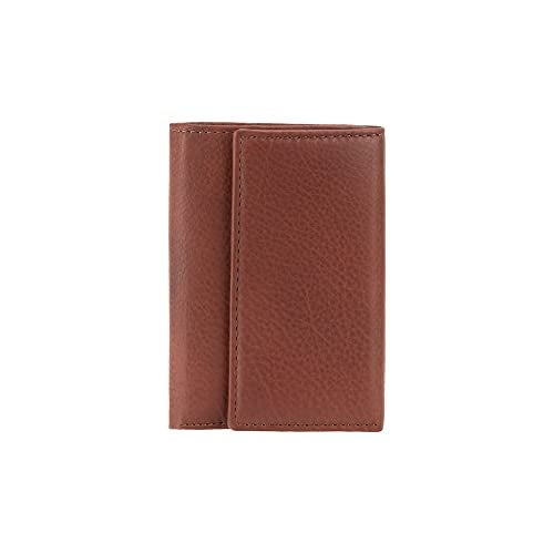 VISCONTI 1178 Genuine Leather Mens Slim Key Case Wallet/Key Chain Wallet/Key Holder Wallet (Black) - Image 2