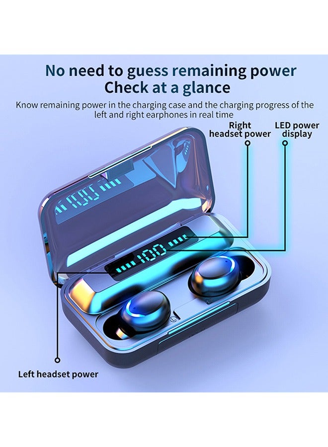 LED Light Bluetooth Headphones With Charging Case  - Image 3