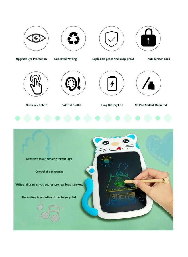 Kidle 8.5 Inch Children LCD Writing Graphics Tablet Electronic Cartoon Graffiti Message Painting Drawing Board - Image 4