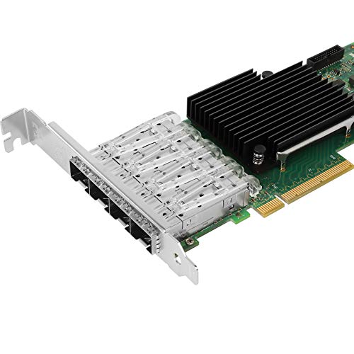 Vogzone 10Gb PCI-E NIC Network Card for Intel X710-DA4,100MbE/1GbE/10GbE Quad SFP+ Ports, with Intel XL710-BM1 Chip,10GbE PCI Express 3.0 X8 Ethernet Adapter Support Windows/Linux/VMware - Image 4