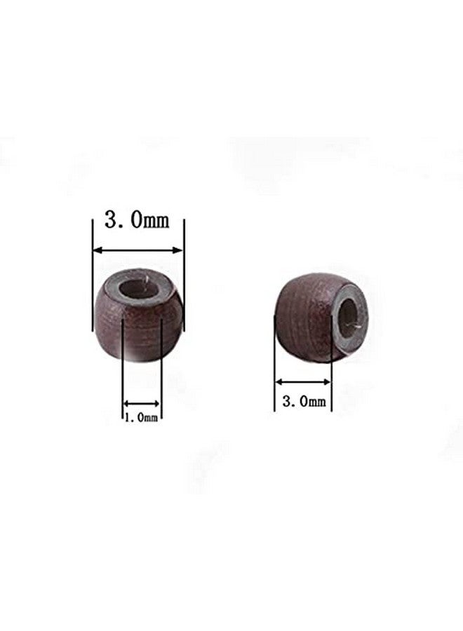 Uotp Nano Copper Ring Nano Silicone Lined Beads Micro Hair Rings For Nano Tip Hair Extension 5Colors Available (500Pcs Brown)  - Image 5