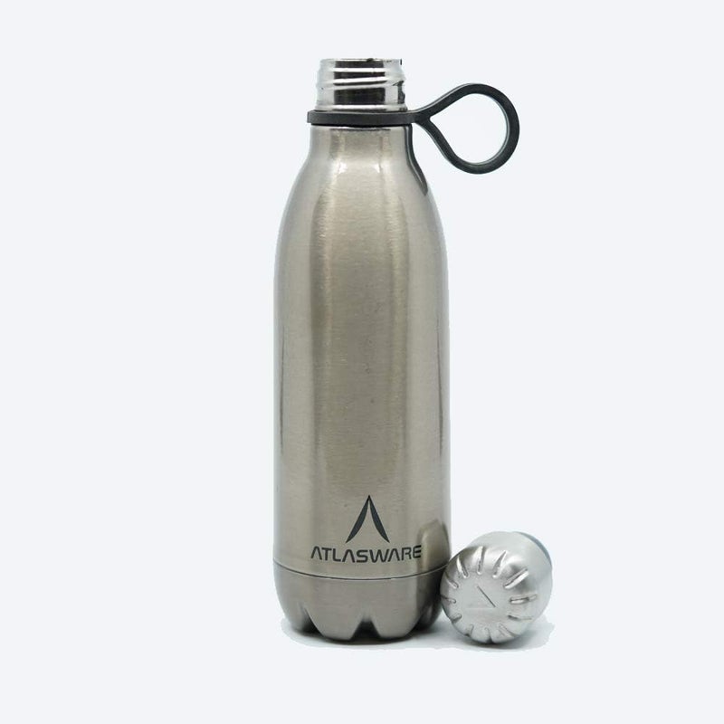 Atlasware 350 ML Vacuum Flask - Silver - Image 2