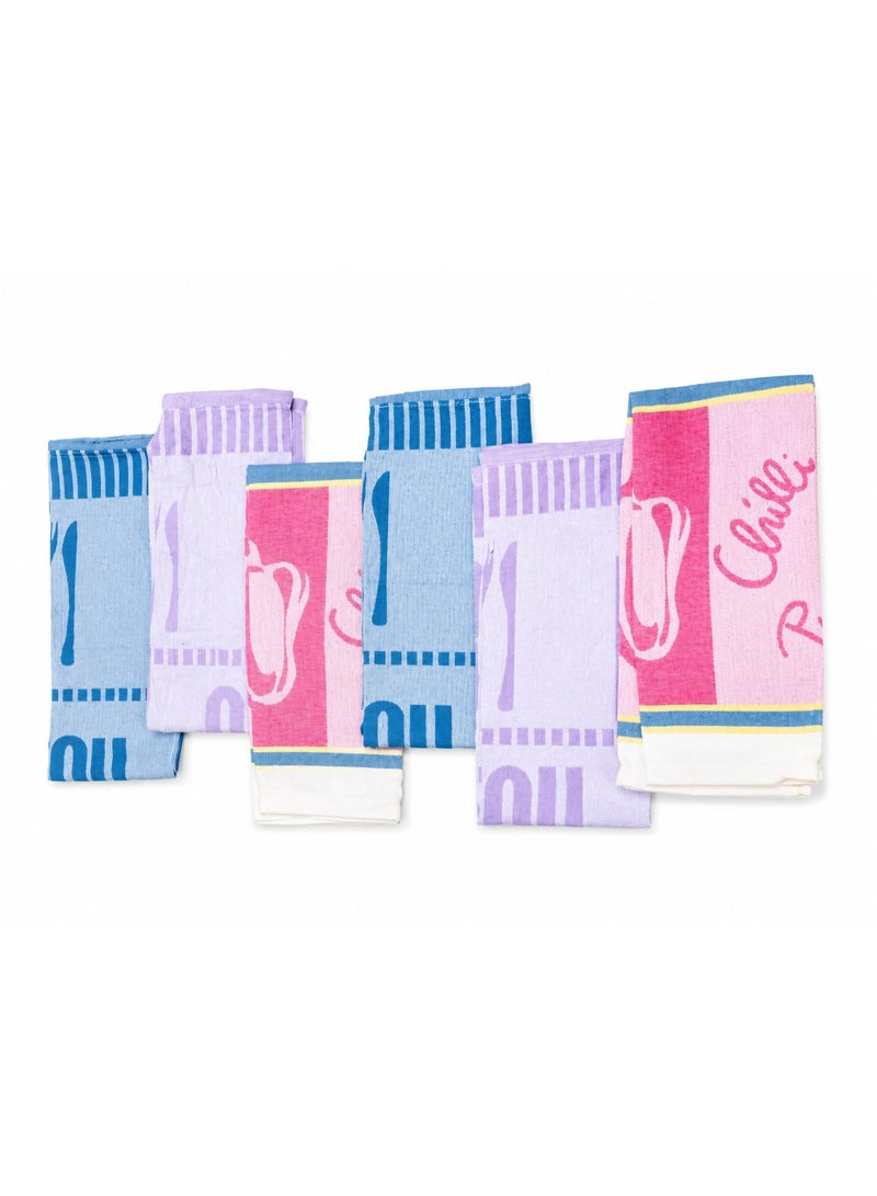 6-Piece Kitchen Towel Set (70 x 50 cm) - Image 1