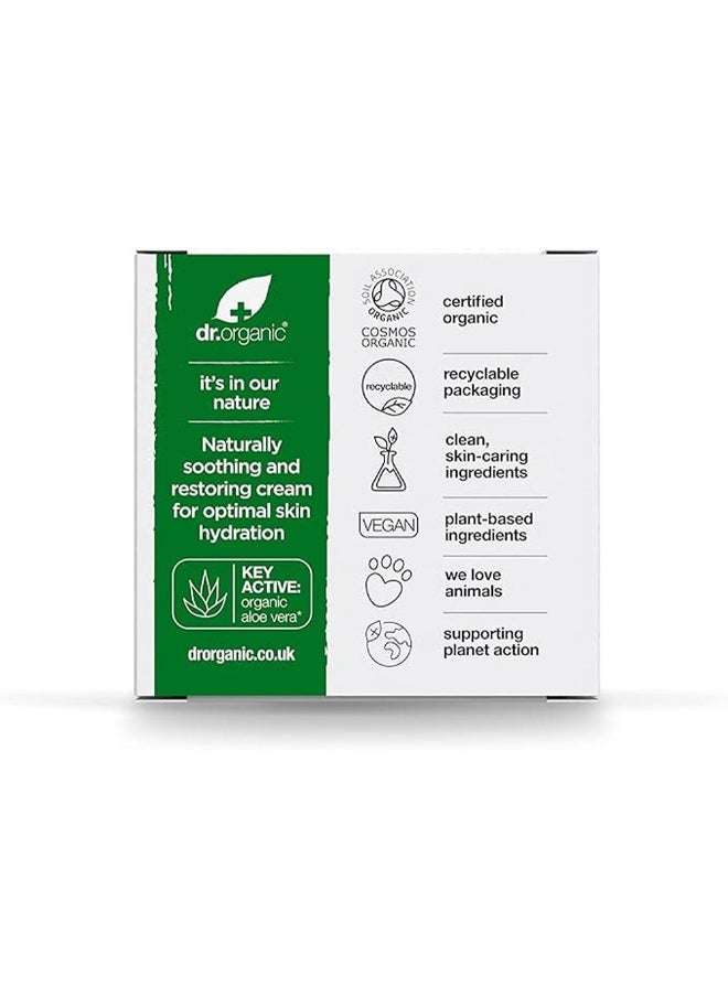 dr.organic Dr. Organic Aloe Vera Cream, Soothe & Restore  - Image 4