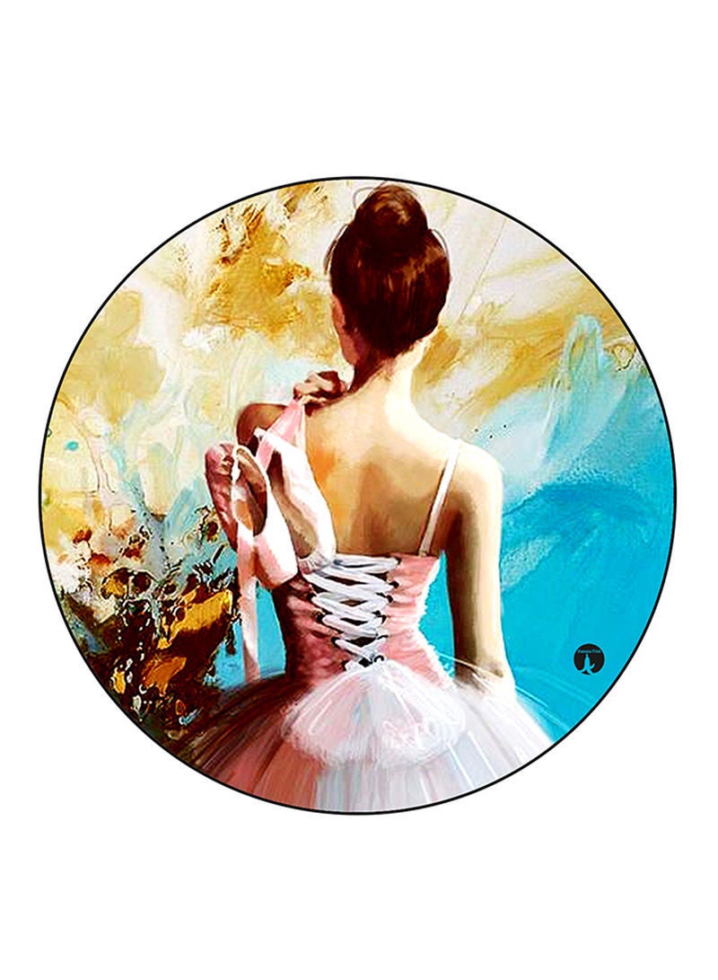 RKN Girl Printed Mouse Pad  Multicolour