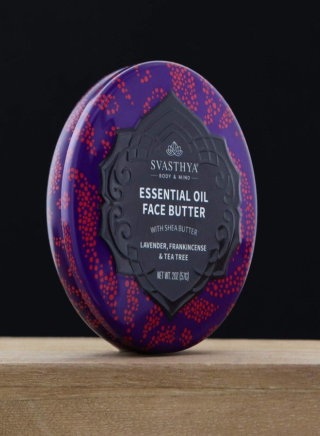 Svasthya Body & Mind Essential Oil Face Butter by Svasthya- Naturally Nurtures Skin & Restores Complexion, Has Shea Butter, Coconut, Argan & Grapeseed Oil, Made In The USA, 2 oz - Image 5