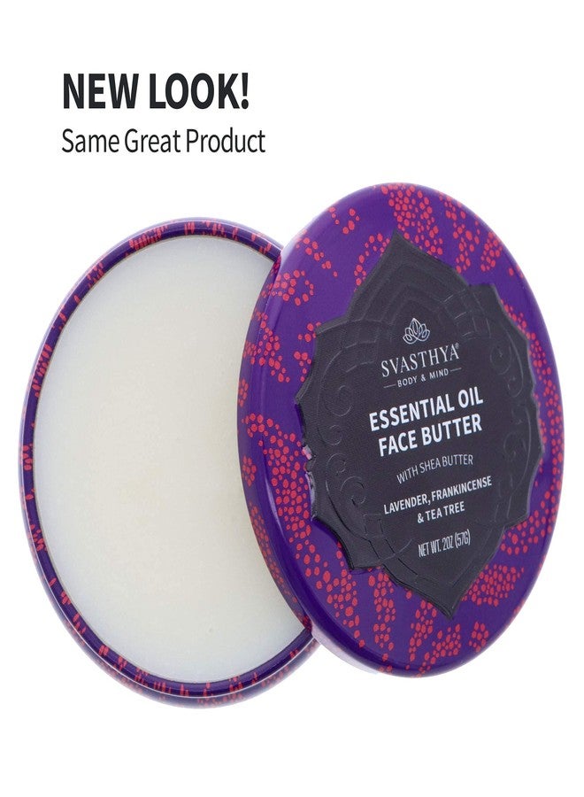 Svasthya Body & Mind Essential Oil Face Butter by Svasthya- Naturally Nurtures Skin & Restores Complexion, Has Shea Butter, Coconut, Argan & Grapeseed Oil, Made In The USA, 2 oz - Image 3