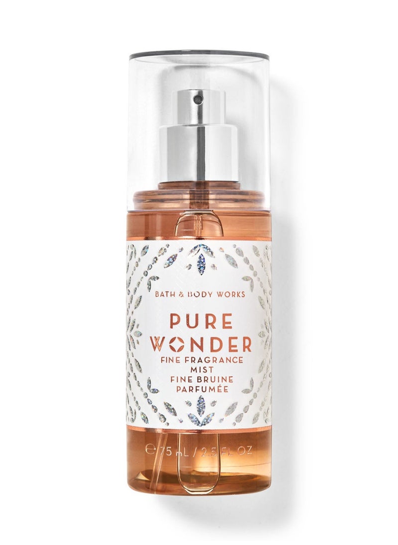 Bath & Body Works Pure Wonder Travel Size Fine Fragrance Mist 