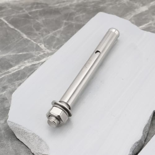 Briny River 10Pcs M8 x100 Expansion Bolts 304 Stainless Steel External Hex Expansion Bolts for Guardrails Security Doors Awnings Air 9.5x12.7mm - Image 5