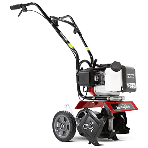 Earthquake MC43 Cultivator, 43cc 2-Cycle Viper Engine, 6-10” Adjustable Width, 8” Max Depth, Overhand Handlebars, Lightweight, U.S. Based Customer Service - Image 1