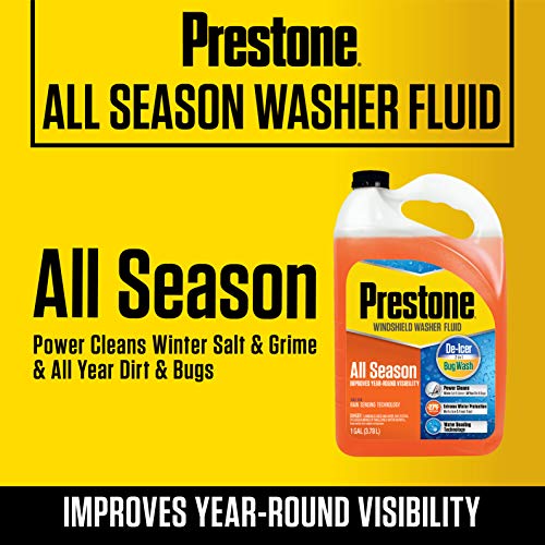 Prestone AS658 Deluxe 2-in-1 Windshield Washer Fluid, 1 Gallon - Image 3