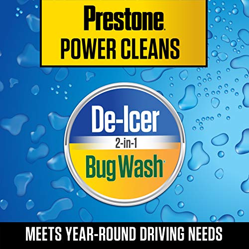 Prestone AS658 Deluxe 2-in-1 Windshield Washer Fluid, 1 Gallon - Image 4