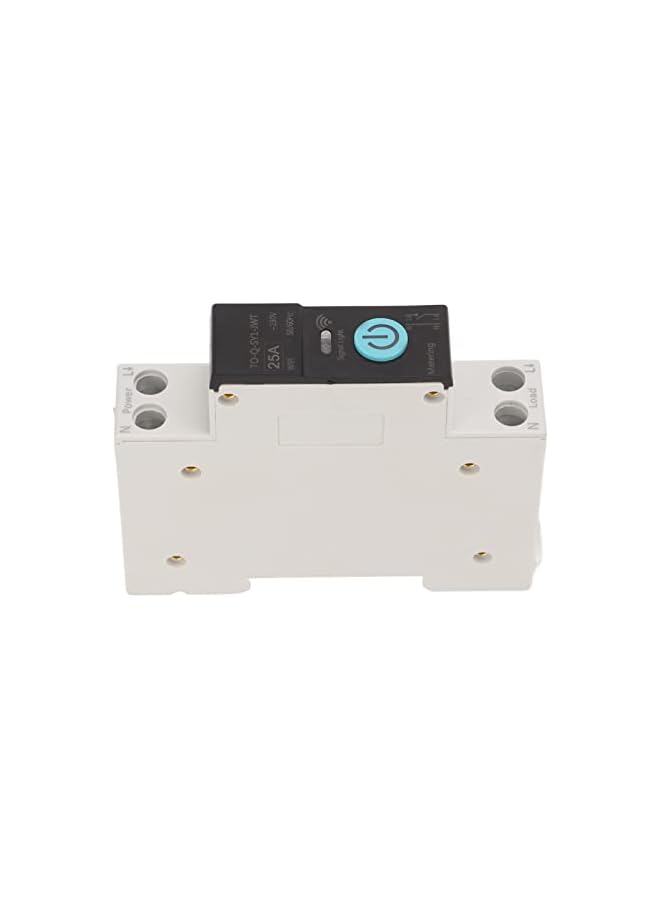 promass Din Rail Circuit Breaker, Smart WiFi Switch Mobile Phone Remote Control Circuit Breaker with 3 Timing Modes, Miniature Circuit Breaker Din Rail Mount for Household Appliances (25A) - Image 5