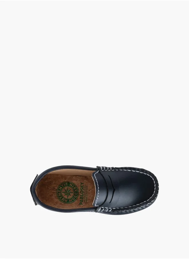 بابلوسكي Boys Loafers With Slip-On Closure