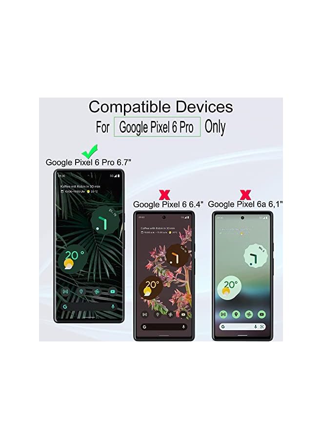 erorex [Pack Of 2] Google Pixel 6 Pro Screen Protector (6.7 Inch) With With Alignment Frame,Bubble-Free,Smart Film Tech,99% Hd Clear,Easy To Install - Image 2
