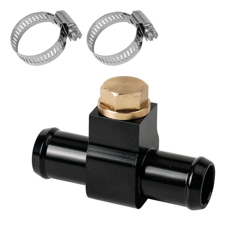 Camotokiit Upgrade Heather Hose Connector Replace 92500AR000 92500JK20A Compatible with Nissan 350ZCompatible with Infiniti G35 G37 EX35 FX35 FX50 with 2PCS Clamps