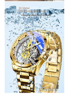 Generic Double-Sided Transparent Hollow Automatic Mechanical Watch for Men - Waterproof Luminous Quartz Watch  - Image 2