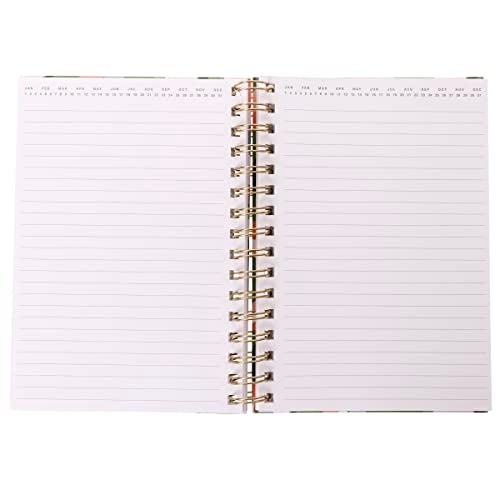 Graphique Hardbound Spiral Journal | Groovy Notes Design | Premium Paper | Notebook | Diary | Lists | Record Month and Date | Great Gift | 160 Ruled Pages | 6.25” x 8.25” - Image 2