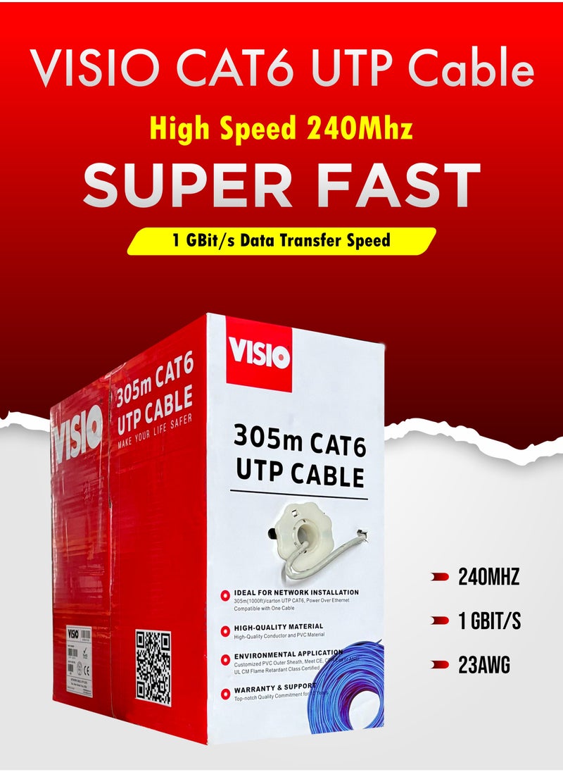 فيسيو CAT6 کابل UTP  - Image 1