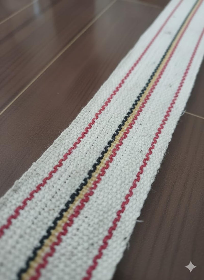 BASRAH NIWAR 2.5-Inch Cotton Niwar Roll | Ideal for Traditional Khatiya, Charpai, and Folding Beds (2.5 Kg) White - Image 5