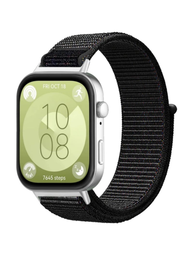 Nylon Loop Strap For Huawei Watch Fit 3 Sport Breathable Replacement Bracelet Wristband For Huawei Watch Fit 3 Belt Accessories - Image 1