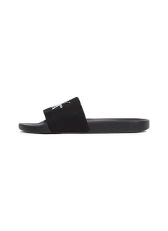 Calvin Klein Jeans Men's Monogram Slides - Cotton, Black  - Image 5
