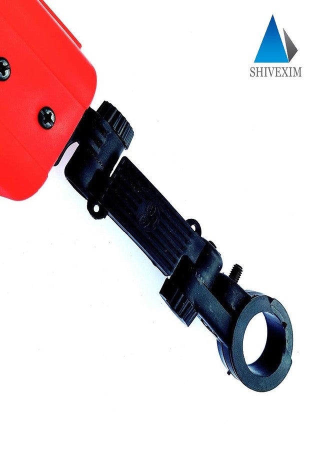 SHIVEXIM Diamond Mountain Bicycle Fender Full Length Front & Rear Fender (Red Black) - Image 4