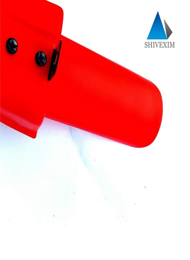 SHIVEXIM Diamond Mountain Bicycle Fender Full Length Front & Rear Fender (Red Black) - Image 5