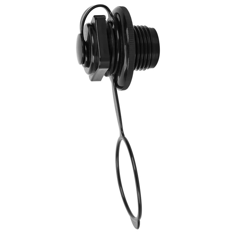 23.9mm Black Plastic Inflatable Fishing Boat Replacement Air Valve - Image 3
