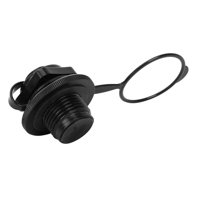 23.9mm Black Plastic Inflatable Fishing Boat Replacement Air Valve - Image 5