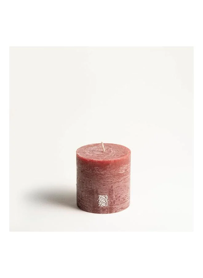 Zsa Zsa Zsu Red Candle 9x9x9 cm